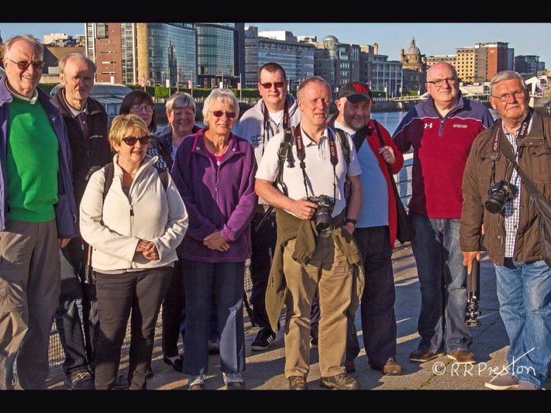 Alba members enjoy a summer night outing in Glasgow