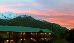Sunset at Lodge