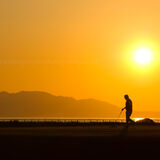 Sunset golf