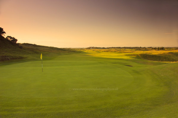 6th green of Old Course