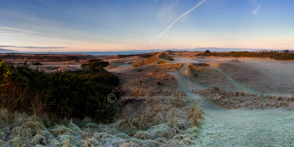 Winter sunrise on the Postage Stamp