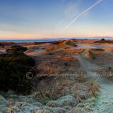 Winter sunrise on the Postage Stamp