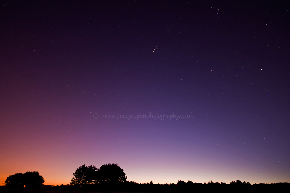 Morning Shooting star