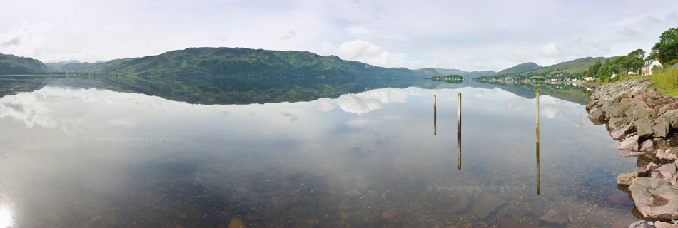 Floating on Loch Carron