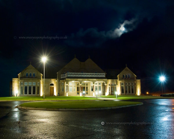 Moon Over Clubhouse.
