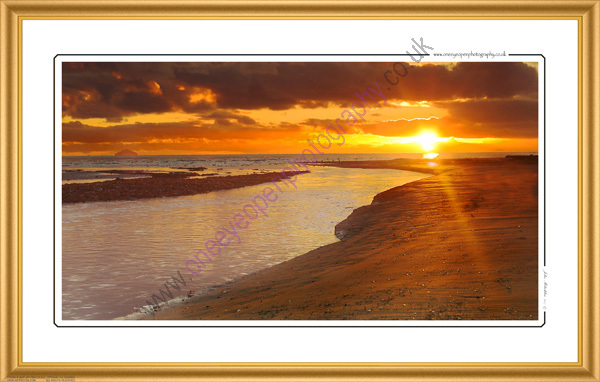 Winter sunset