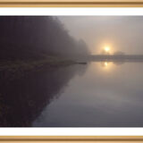 Watery sunset