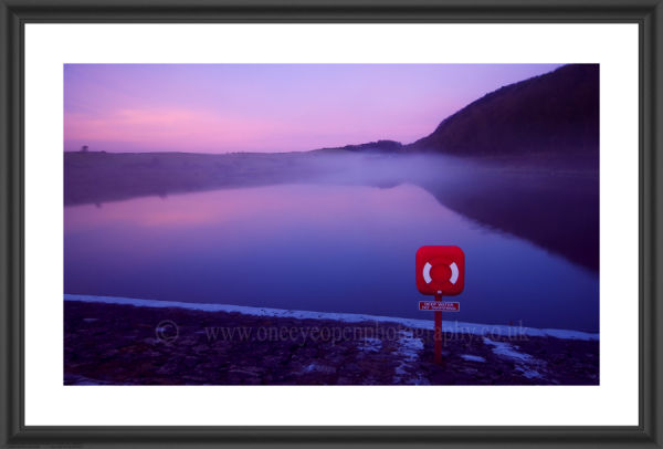 Mist on the water fire in the sky...