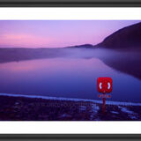 Mist on the water fire in the sky...
