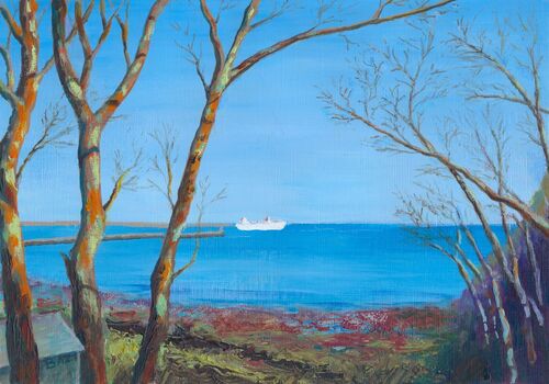 Winter Ferry by Lett Harris