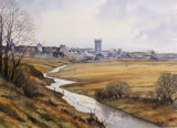 Cathedral from Y Bont, St Davids