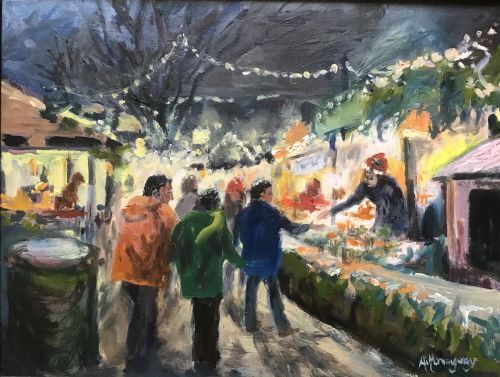 Christmas Market by Alison Hemingway