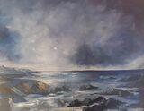 Coastline near Abereiddi by Delith Williams