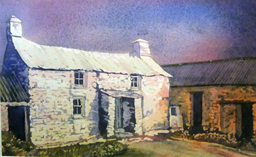 Cottage at Treleddyd Fawr by Ruth Coulson