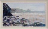 Winter Scene at Newgale