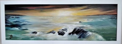 Golden Sunset, Newgale