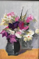 Grey Vase by Sarah Burns