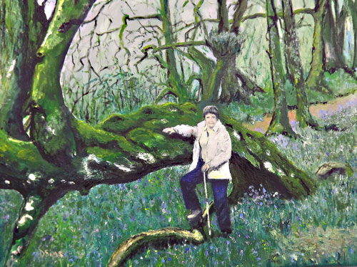 Jo in Cwm Gwaun by David Sims