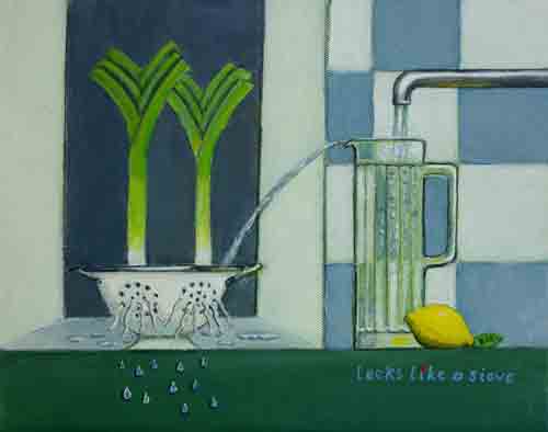 Leeks Like a Sieve by Lett Harris