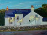 Last Sun's rays at Tremwnni by Lett Harris