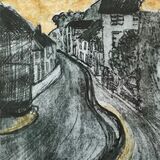 Main Street, Lower Solva by Sarah Burns