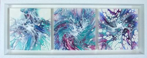 Maelstrom Triptych by Ruth Coulson