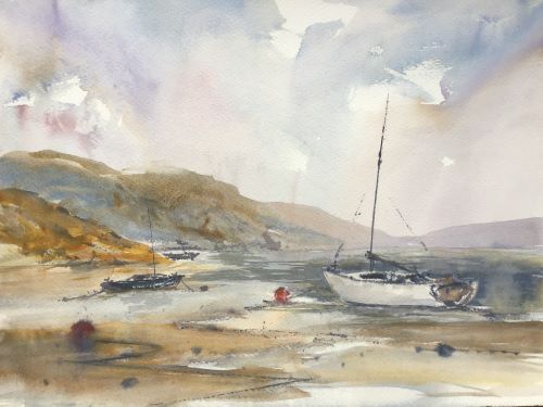 SOLD Moorings up the river by Alison Hemingway
