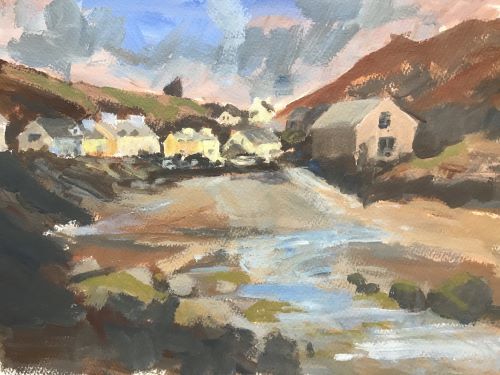 Rising Tide, Abercastle by Alison Hemingway