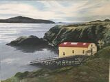 St Justinian's Lifeboat Shed by Marion Jones