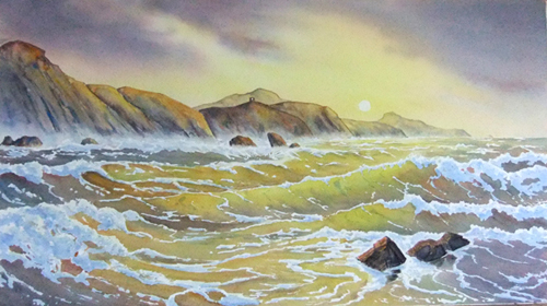 Sundown near Abereiddy 2