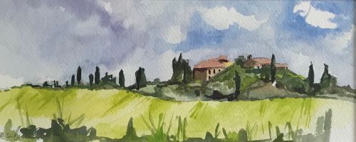Tuscany 2 by Sarah Burns
