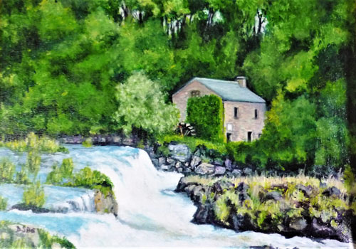 Cenarth Mill and Falls By Dave Sims