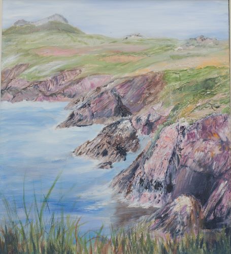 Coast near St Justinian's by Maggie Humble