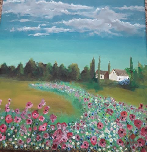 Field of Poppies by Tony Hughes