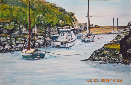Half Tide.