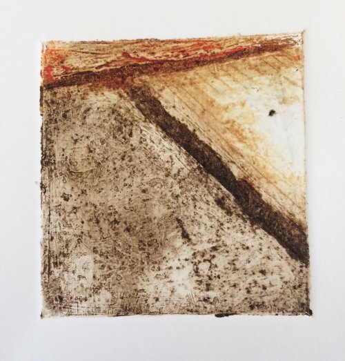 Landscape Study in brown by Nicola Schoenenberger