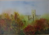 Cathedral in Autumn by Maureen Evans Sold