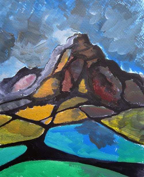 Storm over Carn Llidi