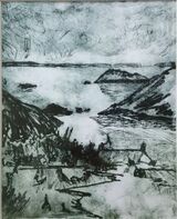Solva Harbour Print by Sarah Burns- SOLD