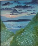 Sunset Walk by June Anderson