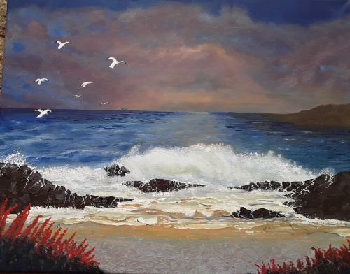Seascape by Tony Hughes