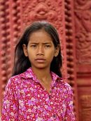 Girl in Mauve, Phnom Penh