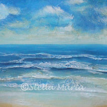 Deep Serenity deep serenity by stella maria art acrylic painting
