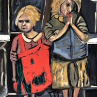 Study after Joan Eardley Glasgow Children
