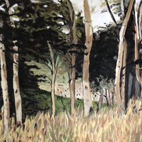 Study after Morisot Thatched Cottage in Normandy