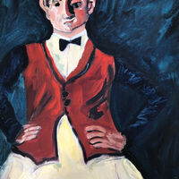Study after Soutine Room Service Waiter