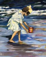 Study after E H Potthast - Girl with a Bucket