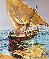 Study after Sorolla - Setting out to Sea Valencia