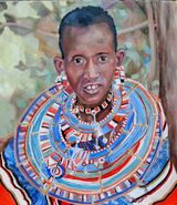 A Masaai woman NFS