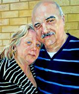 Denise and Alex Zimbardi oils NFS